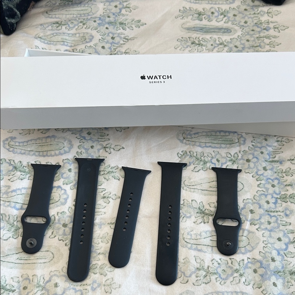5/$20 Apple Watch Series 3  Black Bands